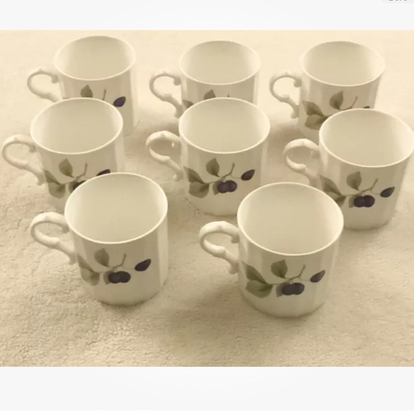 Mikasa Maxima Super Strong Fine China CAJ05 Belle Terre Set Of 8 Cups & Saucers - Picture 2 of 5